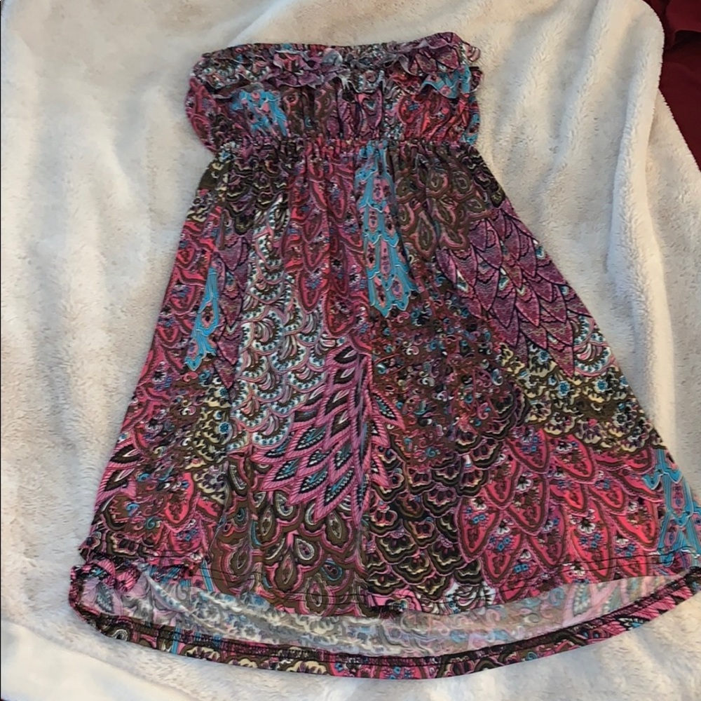 Strapless dress